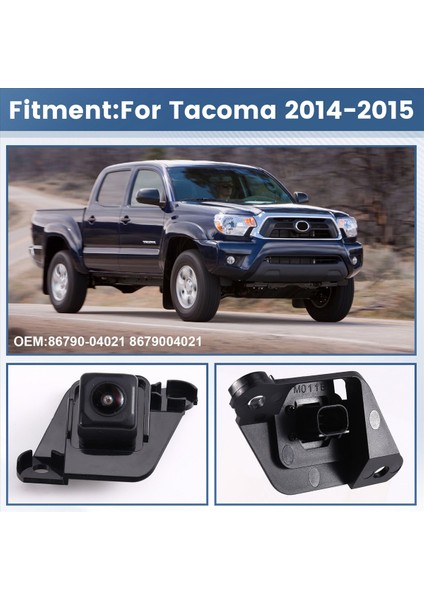 86790-04021 Araba Arka Görünüm Yedekleme Kamera Park Parkı Yardım Kamerası Toyota Tacoma 2014-2015 8679004021 (Yurt Dışından) indirimleri