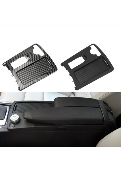 Merkez Konsol Içecek Kupası Tutucu Kapak Saklama Kutusu Mercedes Için Kapak Silindirleri Benz W204 C C180 C200 C220 E W207 B (Yurt Dışından) fırsatları