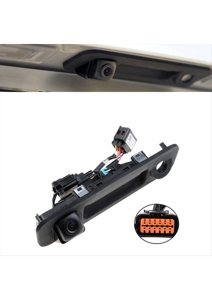 Araba Yedekleme Arka Görünüm Kamera Montajı 95760-E6201 95760-E6200 Hyundai Sonata 2015-2017 Ters Park Yardım Kamerası (Yurt Dışından) fırsatları