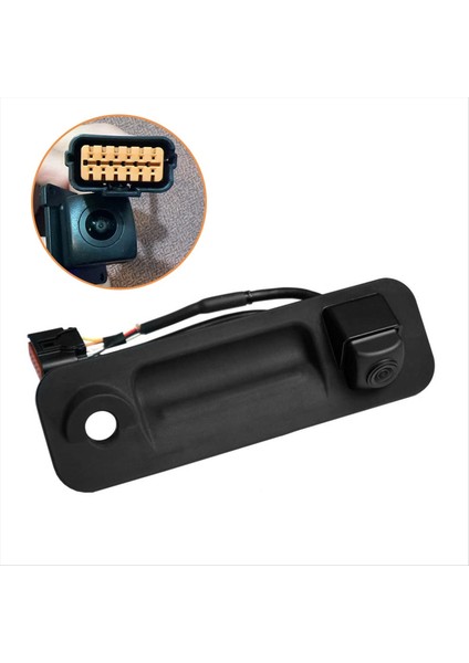 Araba Yedekleme Arka Görünüm Kamera Montajı 95760-E6201 95760-E6200 Hyundai Sonata 2015-2017 Ters Park Yardım Kamerası (Yurt Dışından) indirimleri