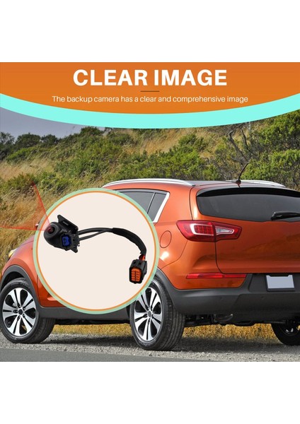 95766-D4500 Yeni Arka Görünüm Kamera Ters Kamera Kia K5 Optima Hybrid 2016-2018 Için Park Park Kamerası (Yurt Dışından) fırsatları
