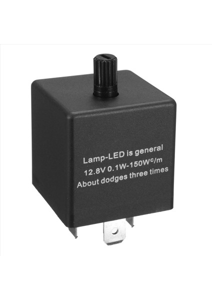 10X 12V 3 Pin LED Ayarlanabilir Araba Flaşör Flaş Rölesi Dönüş Sinyali Işığı Göstergesi (Yurt Dışından) modelleri