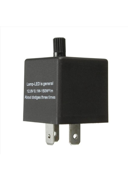 10X 12V 3 Pin LED Ayarlanabilir Araba Flaşör Flaş Rölesi Dönüş Sinyali Işığı Göstergesi (Yurt Dışından) fırsatları