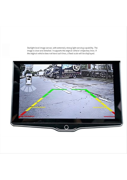 Geniş Açılı Hd Araba Dikiz Kamera Arka Görüntüle Video Araç Kamera Yedek Kamera 8 LED Gece Verim Park Kamera (Yurt Dışından) fiyatları