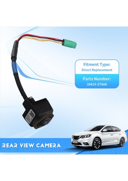 284193TA0A Nissan Için Arka View-Backup Kamera Park Yardım Kamerası (Yurt Dışından) fırsatları