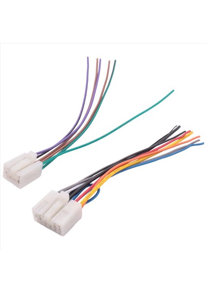 Toyota/scion/subaru Tel Adaptörü Satış Sonrası Radyo Fişleri Için Stereo CD Çalar Kablo Demeti 5 Çift Konektör Kablosu (Yurt Dışından) modelleri