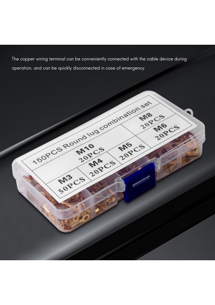 150 Pcs Kablo Halkası Terminal Halka Kablo Kabuğu Bakır Lugs Halka Terminaller Konektörleri Pirinç Kaç Kablo Tel Terminalleri (Yurt Dışından) modelleri