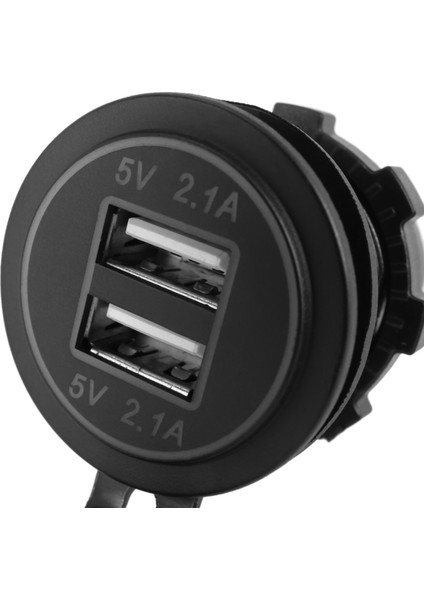 2x 5V 4 2A Çift 2usb Şarj Cihazı Soket Adaptörü 12V 24V Otomobil Motosikleti (Mavi) (Yurt Dışından) indirimleri