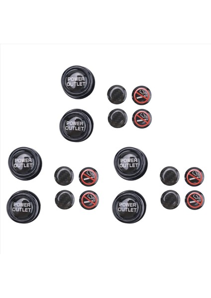 Çığ Sokak Kapağı Kapağı 6 Paket Evrensel Su Geçirmez Toz Geçirmez Fiş (Yurt Dışından)