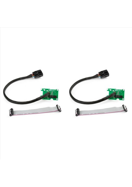 2x Monitör Ekran Fiş Konnektörü 14390065 Volvo Ecu EC160 EC210 EC240 EC290 EC330 EC360 EC460 EC140B EC160B (Yurt Dışından)