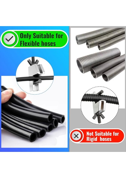 Fren Hattı Kelepçesi 2 Adet Hortum Çimdik Kelepçe Pensesi Metal Fren Hattı Kelepçesi Esnek Hortumlar Için Uygun Yakıt Hortumları (Yurt Dışından) modelleri