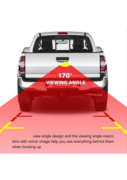 Toyota Tacoma 2005-2014 Için Araba Bagaj Kapağı Tutucu Ters Yedek Kamera (Yurt Dışından) indirimleri