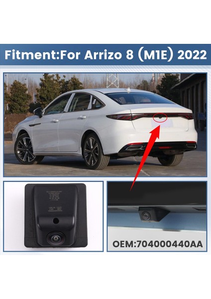 704000440AA Araç Arka Görünüm Kamerası Chery Arrizo Için 8 Ters Yedek Parkı Yardımcı Araba Aksesuarları (Yurt Dışından) indirimleri