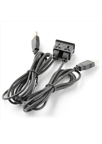 2 Adet 150CM Araba Çizgisi Floş Montajı 2 USB Bağlantı Noktası Paneli Otomatik Tekne Çift Usb-Tapyc Toyota Için Uzatma Kablosu Adaptörü (Yurt Dışından) fırsatları