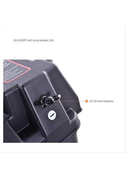 Akıllı Pil Kutusu 12V Deniz Muhafazası Trolling Motoru Için Çok Portlu ve Devre Kesici Rv Pil Tepsisi Kutusu (Yurt Dışından) indirimleri