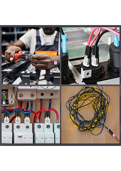 24 Parçalı 2 Kutuplu Kablo Konnektörü Tapa Tapa Konnektörü Terminali 18-24AWG Tel Hızlı Ekleme Konektörü (Yurt Dışından) fırsatları