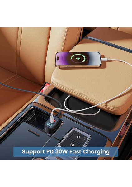 Starlink Mini Güç Kablosu Için Araç Şarj Cihazı USB C Şarj Portu ve LED Voltmetre Ekran 5 Metre ile 12V-48V Adaptörü (Yurt Dışından) modelleri