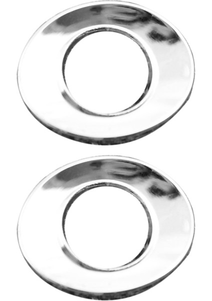 Volvo Için 2x Araba Kamerası Parlak Daire XC90 XC60 S80L S60 V60 S40 30716060 Ters Ayna Kamera Kaplama Yüzüğü (Yurt Dışından)