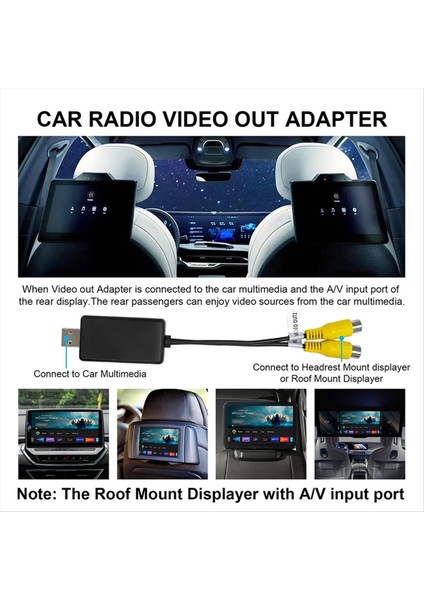 USB - Cvbs Video Çıktı Adaptörü 2 Cvbs Çıkışı Usb&#39 Ye Rca Kablosu Dc 5V USB Android Multimedya Android Tv Player (Yurt Dışından) indirimleri