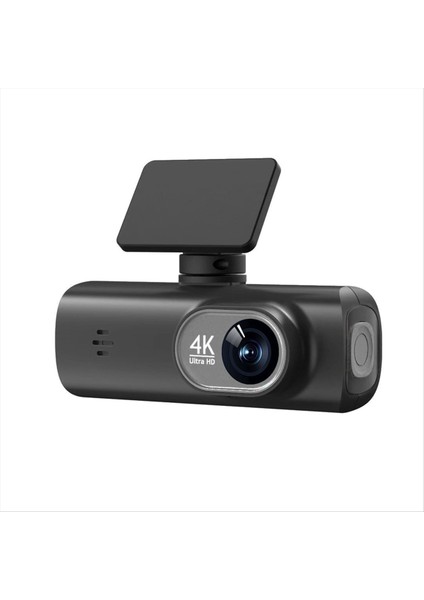 V22 Sürüş Kaydedici Hd 4K Ön ve Arka Çift Kayıt Cep Telefonu Araç Bağlantı Sürüş Track Aracı Kaydedici B (Yurt Dışından)