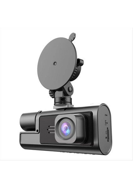 Sürüş Kaydedici Hd 1080P 2 Inç Ekran 3 Yollu Wifi 3 Lens ile Gece Görüşü ile Park Izleme Dvr Kaydedici (Yurt Dışından) fiyatları