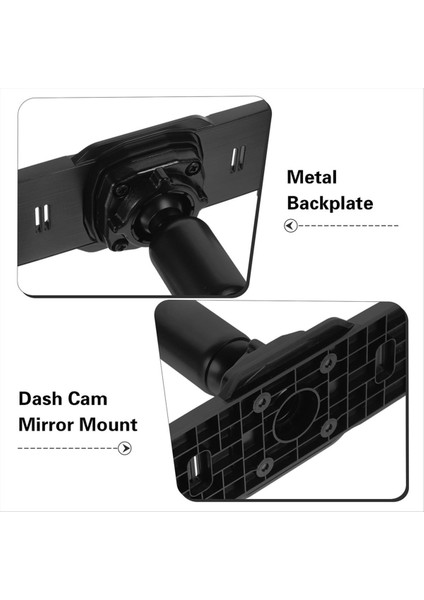 Arka Görünüm Ayna Dash Universal Araba Arka Bakış Aynası Arka Tutucu Yedek Araç Aksesuarları Çoğu Araba Hafası (Yurt Dışından) fiyatları