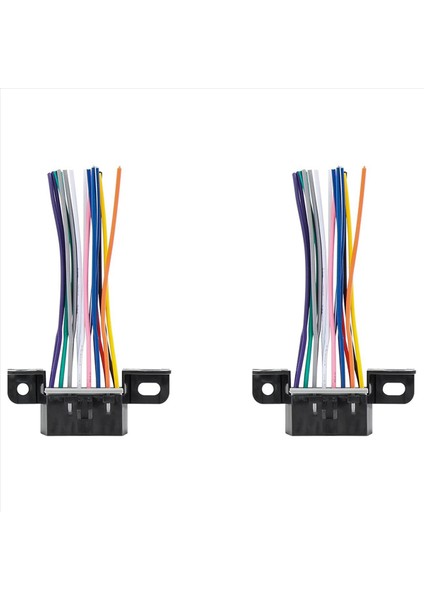 2x Tam 16 Pin J1962F Obd2 Dişi Dıy Sabit Kablo Demeti Adaptör Bağlayıcı Fiş Çizgi Bağlantı Noktası Kablosu (Yurt Dışından)