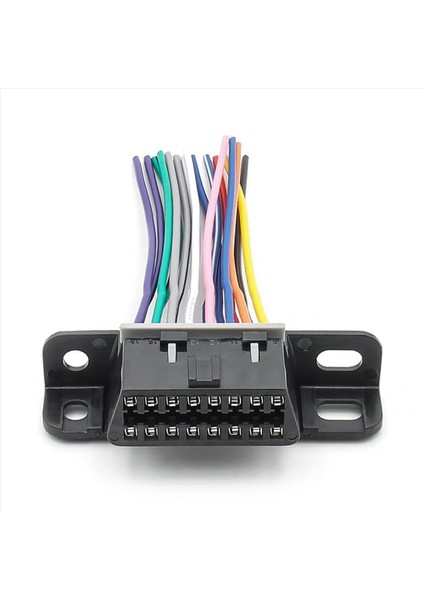 2x Tam 16 Pin J1962F Obd2 Dişi Dıy Sabit Kablo Demeti Adaptör Bağlayıcı Fiş Çizgi Bağlantı Noktası Kablosu (Yurt Dışından) indirimleri