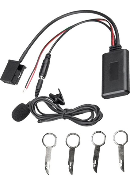 Ford 6000CD USB 5 0 Müzik Çalar Ses Adaptörü Mikrofon Handfree Için Aux Kablo Bluetooth Adaptörü (Yurt Dışından)