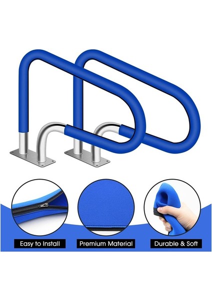 Havuz Korkuluk Kapakları Fermuar Yüzme Havuzu Küpeşte Küplük Kapakları Halk Yüzme Havuzu Için Kavrama Raylı Kayma Kapak 10FT (Yurt Dışından) modelleri