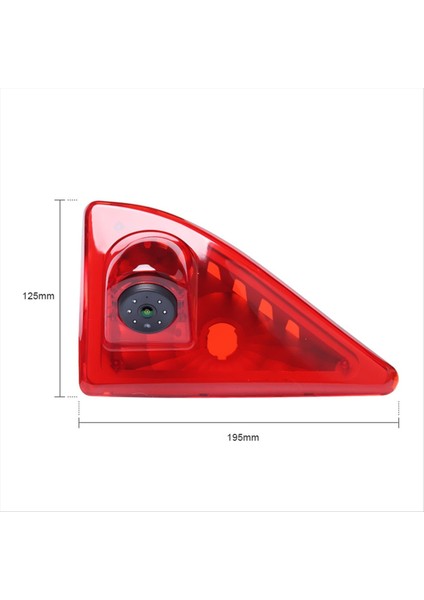 Araba Arka Görünüm Kamerası Yüksek Fren Ligh Shell 1080P Renault Master Nissan NV400 Opel Movano 2010-2016 (Yurt Dışından) modelleri