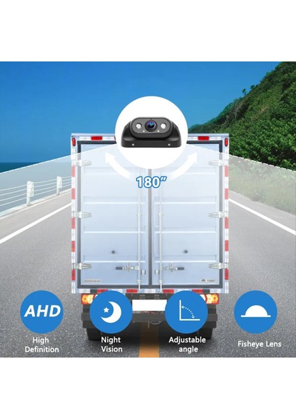 Ahd 1920X1080P Yüksek Tanımlı Ccd Kamyon Starlight Night Vision Metal Kabuk Hd Çiftlik Kamyonu Otobüs Rv Için Arka Görünüm Kamerası (Yurt Dışından) fiyatları