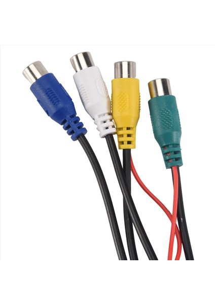 4 Kameralar 1 Video Kontrolü Görüntü Birleştirici Kanal Dönüştürücü Kutusu Araç Sürüş Sistemi Ön Arka Sol Sağ Görünüm (Yurt Dışından) indirimleri