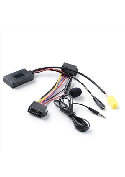 2x 6pin Bluetooth Ses Adaptörü Mikrofon Handfree Aux Kablosu Alfa Için Romeo 159 Fiat 500 Lancia Musa Benz Smart Fortwo 451 (Yurt Dışından) fırsatları