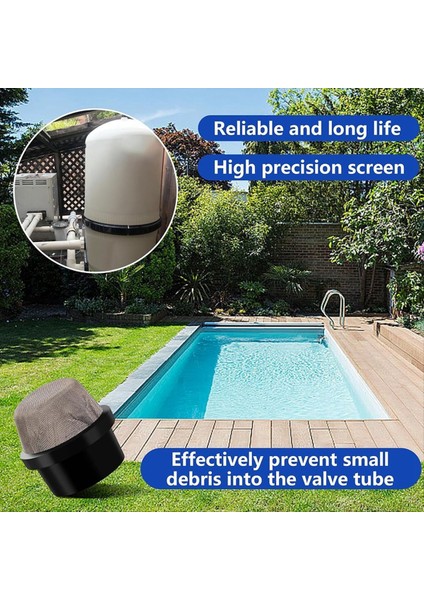 6 Pcs 190106Z Hava Bleeder Ekran Kapağı Paslanmaz Çelik Ekran Filtre Kapağı Yedek Parçalar- Hava Valfi Süzgeç Kapağı (Yurt Dışından) fırsatları