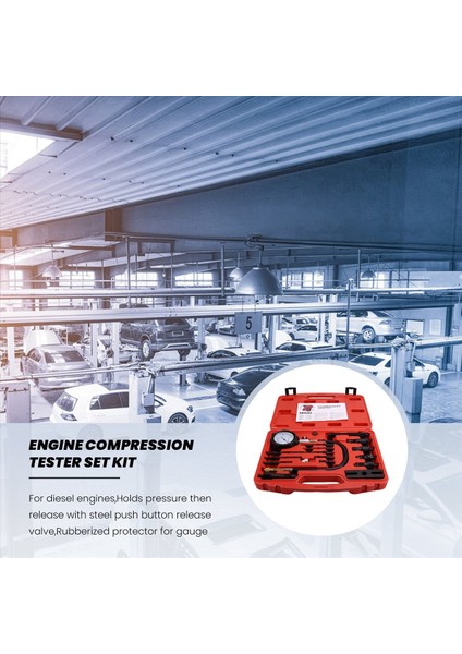 TU-15B Basınç Göstergesi Motor Sıkıştırma Test Cihazı Set Kiti Silindir Testi Göstergesi (Yurt Dışından) indirimleri
