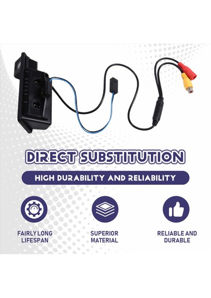 Bmw 3 Serisi E90 5 Serisi E60 X5 E70 E71 X1 X3 Yedek Tutma Kolu Arka Görünüm Park Kamerası (Yurt Dışından) fırsatları