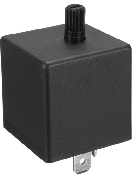 2x 12V 3 Pin LED Ayarlanabilir Araba Flaşör Flaş Rölesi Dönüş Sinyali Işığı Göstergesi (Yurt Dışından) fırsatları