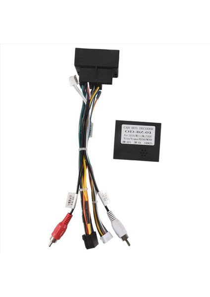 Araba Audio 16PIN Güç Kablosu Adaptörü Mercedes Için Canbus Box ile Ses Kabuğu Benz B200/W211/ML/VITO/VIANO 2005-2011 (Yurt Dışından) fiyatları