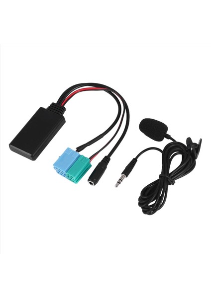 Araba Bluetooth Müzik Ses Kablosu Mikrofon Handfree Adaptörü Iso Fiat Grande Punto Alfa Romeo Için 2007&#39 Den Sonra Visteon Için (Yurt Dışından) fiyatları