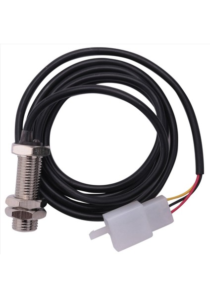 Motosiklet Dijital Atv Kilometre Sometresi Speedometre Takometresi Için 2x Sensör Kablosu (Yurt Dışından) fiyatları