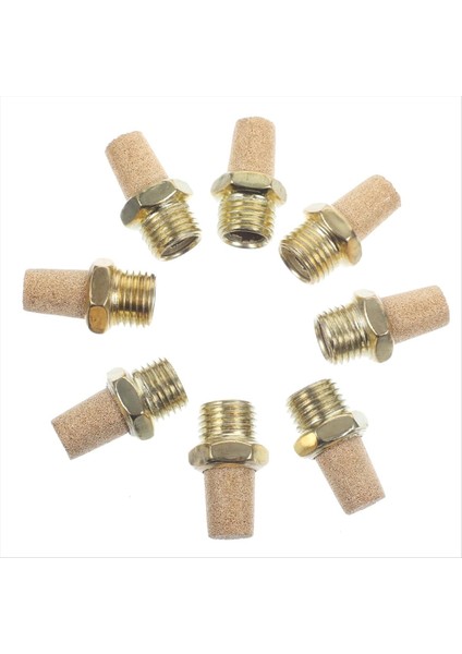 8pcs Kompresör Egzoz Valfi Pnömatik Hızlı Egzoz Durdurucu Egzoz Klima Havalandırmaları 1/8 Inç (Yurt Dışından)