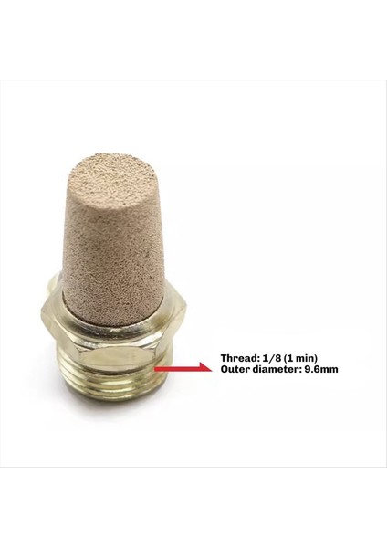 8pcs Kompresör Egzoz Valfi Pnömatik Hızlı Egzoz Durdurucu Egzoz Klima Havalandırmaları 1/8 Inç (Yurt Dışından) fiyatları