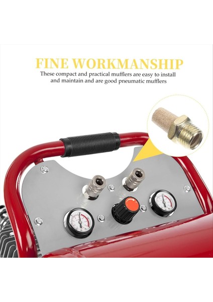 8pcs Kompresör Egzoz Valfi Pnömatik Hızlı Egzoz Durdurucu Egzoz Klima Havalandırmaları 1/8 Inç (Yurt Dışından) indirimleri