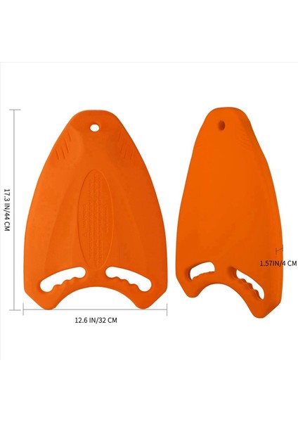 3x Turuncu Yüzme Kurulu Eva Arka Şamandıra Kickboard Güvenli Eğitim Yardım Plakası Yetişkin Çocuklar Için Sörf Suyu Yüzme Havuzu (Yurt Dışından) fırsatları