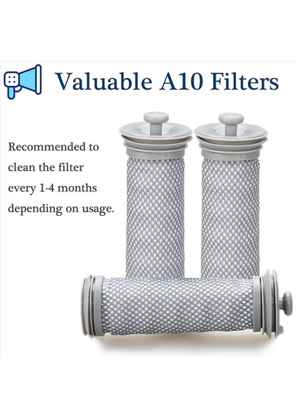 Tineco A10/A11 Kahraman A10/A11 Master Tineco Pure One S11 S12 Kablosuz Vakumlar Filtresi (Yurt Dışından) fırsatları