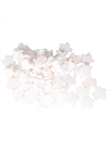 100PCS Beyaz Yüzen Spa Sünger Kaplumbağa Yağı Emici Sıcak Küvet Skimmer Scum Emici Temizleyiciler Yüzme Havuzu (Yurt Dışından) fiyatları