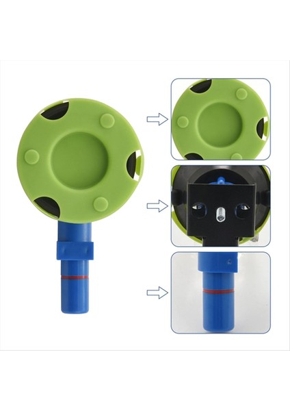 2x 3 Inç Içbükey Vakum Fincan 75MM Ağır Hizmet Tipi El Pompası Emme Bardağı ile M6 Dişli Saplama (Yurt Dışından)