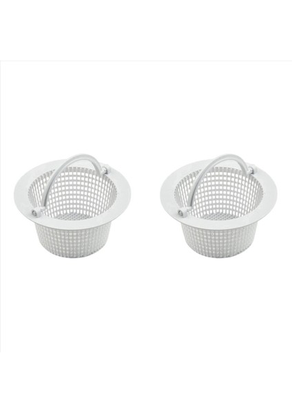 2x Duvar Skimmer Sepet Havuz Filtre Sepeti Havuz Havuz Temizleyici Skimmer Sepet Saplı Yüzme Havuzu Skimmer Net (Yurt Dışından)