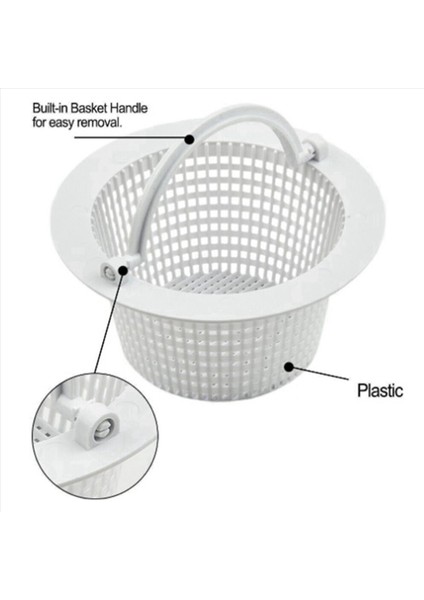 2x Duvar Skimmer Sepet Havuz Filtre Sepeti Havuz Havuz Temizleyici Skimmer Sepet Saplı Yüzme Havuzu Skimmer Net (Yurt Dışından) modelleri